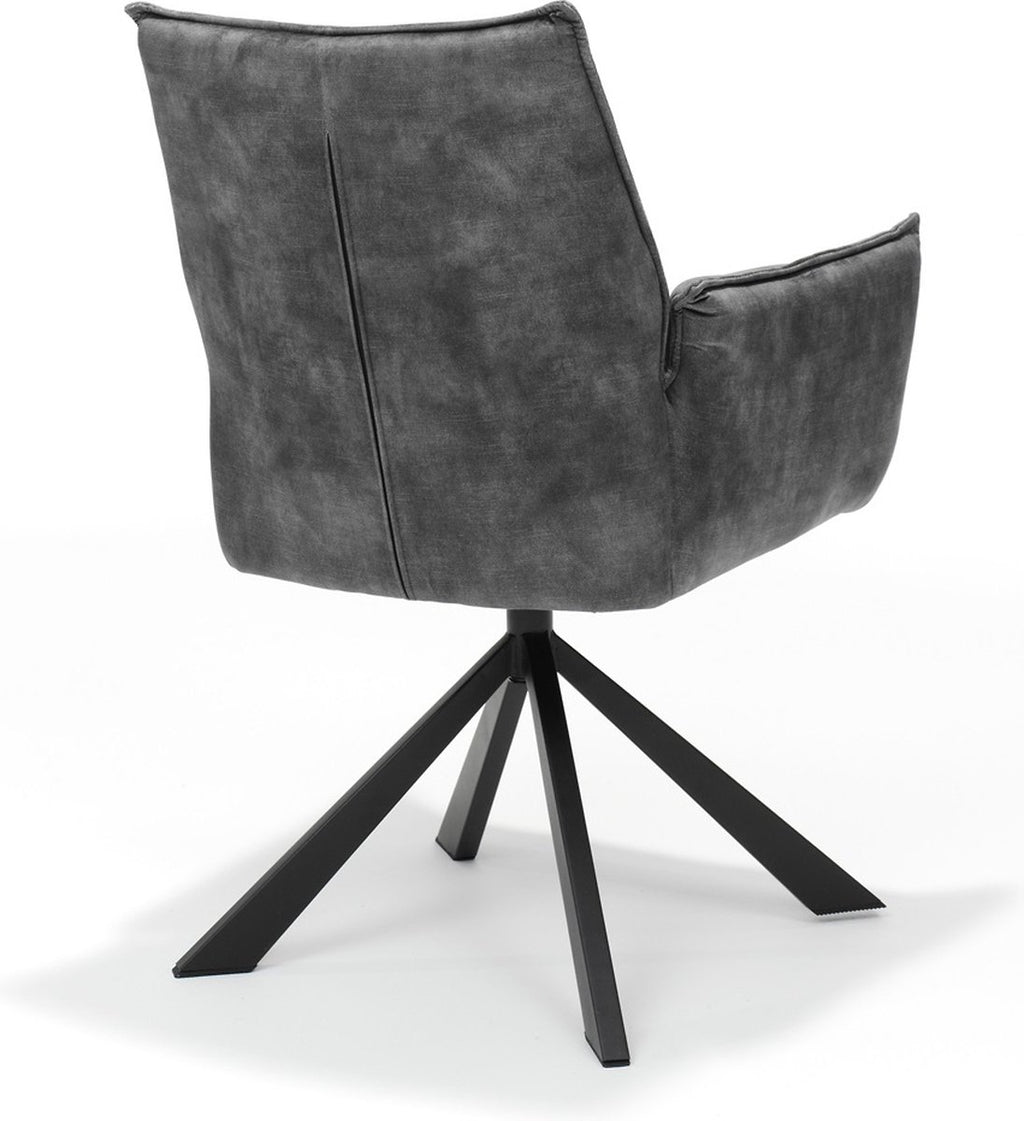 Eetkamerstoel Dani – 360 graden draaibaar – Velvet