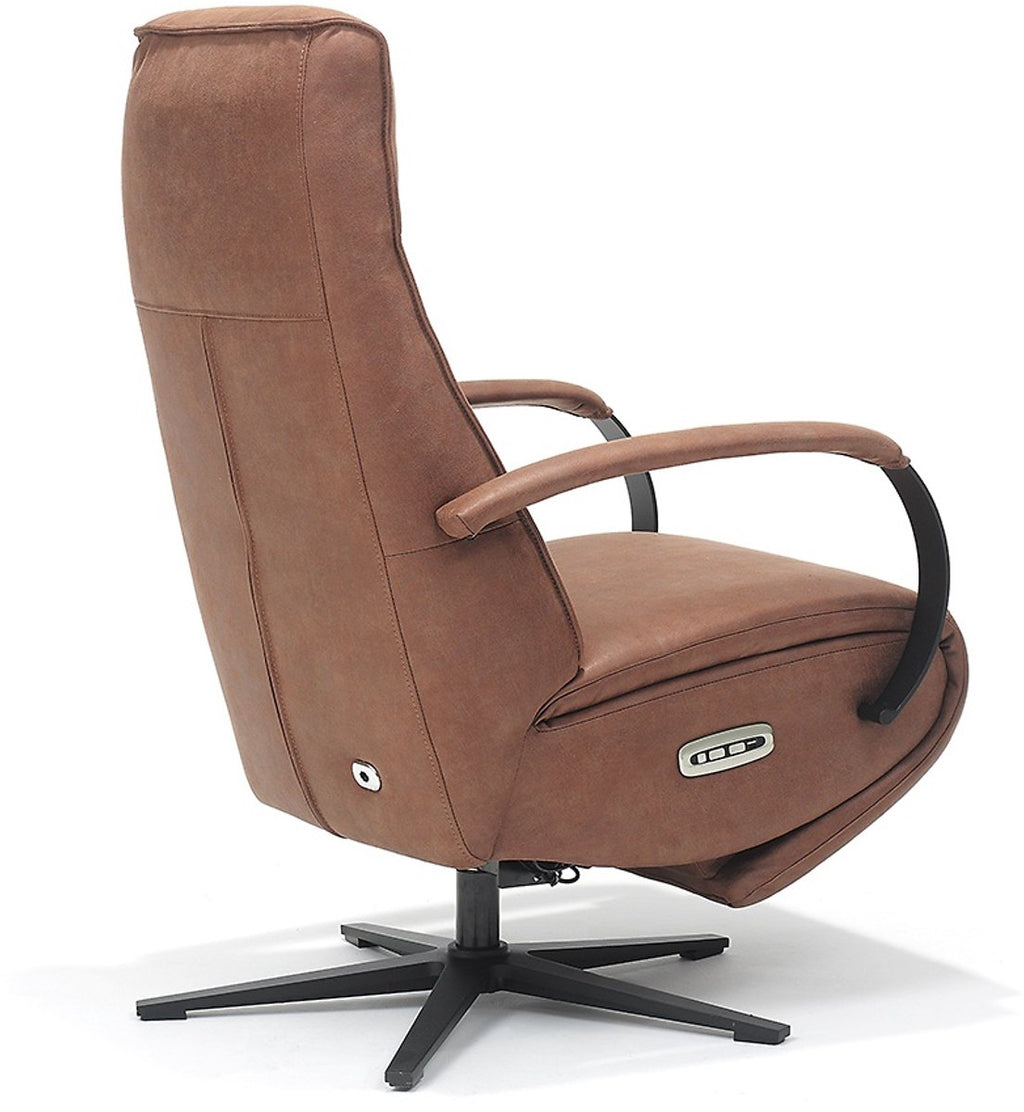 Relaxfauteuil Enzo – Micro Leder – Met Accu – 360° Draaibaar