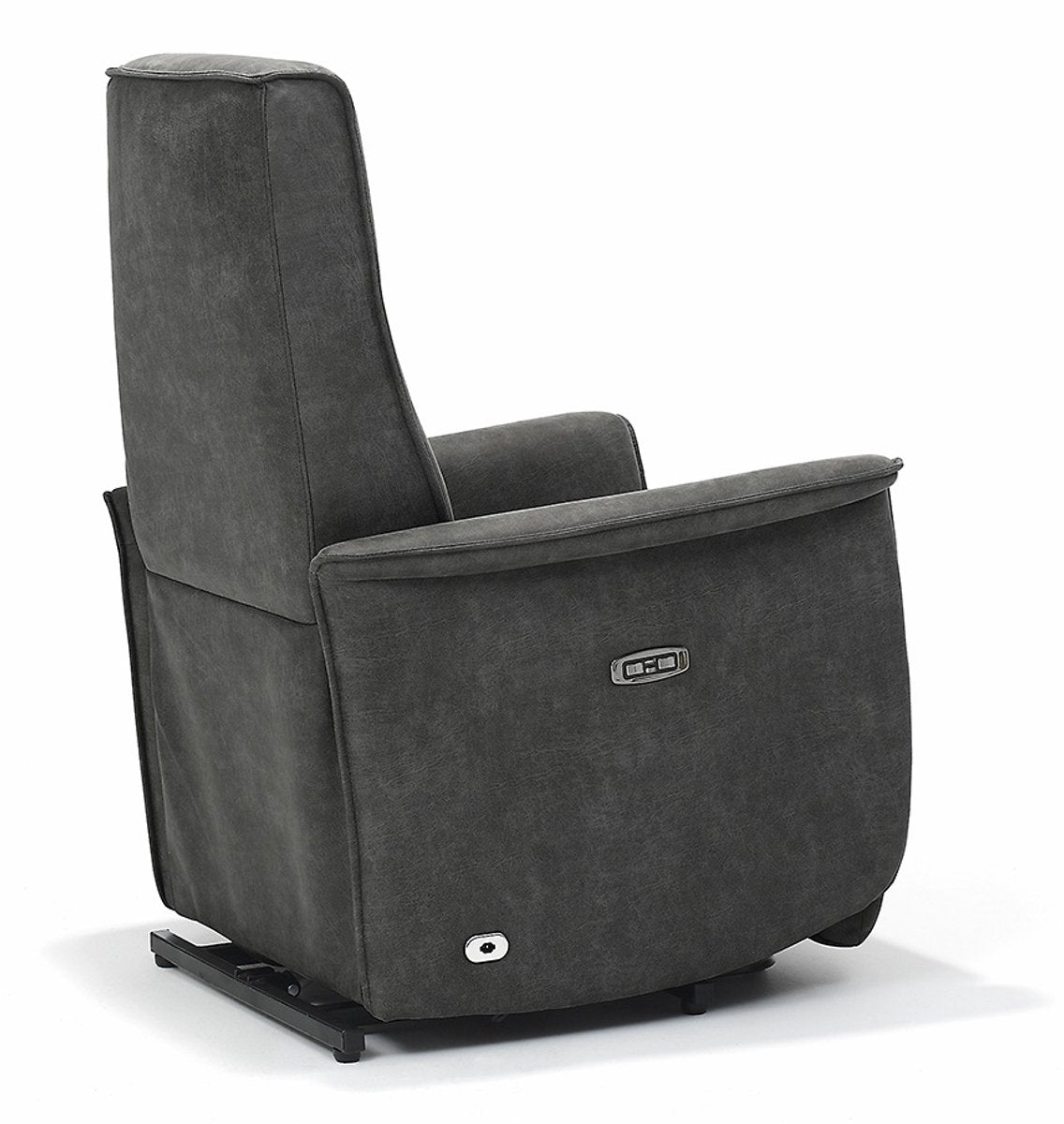 Opsta fauteuil Jens – Microleder – Met accu – 2 Motoren