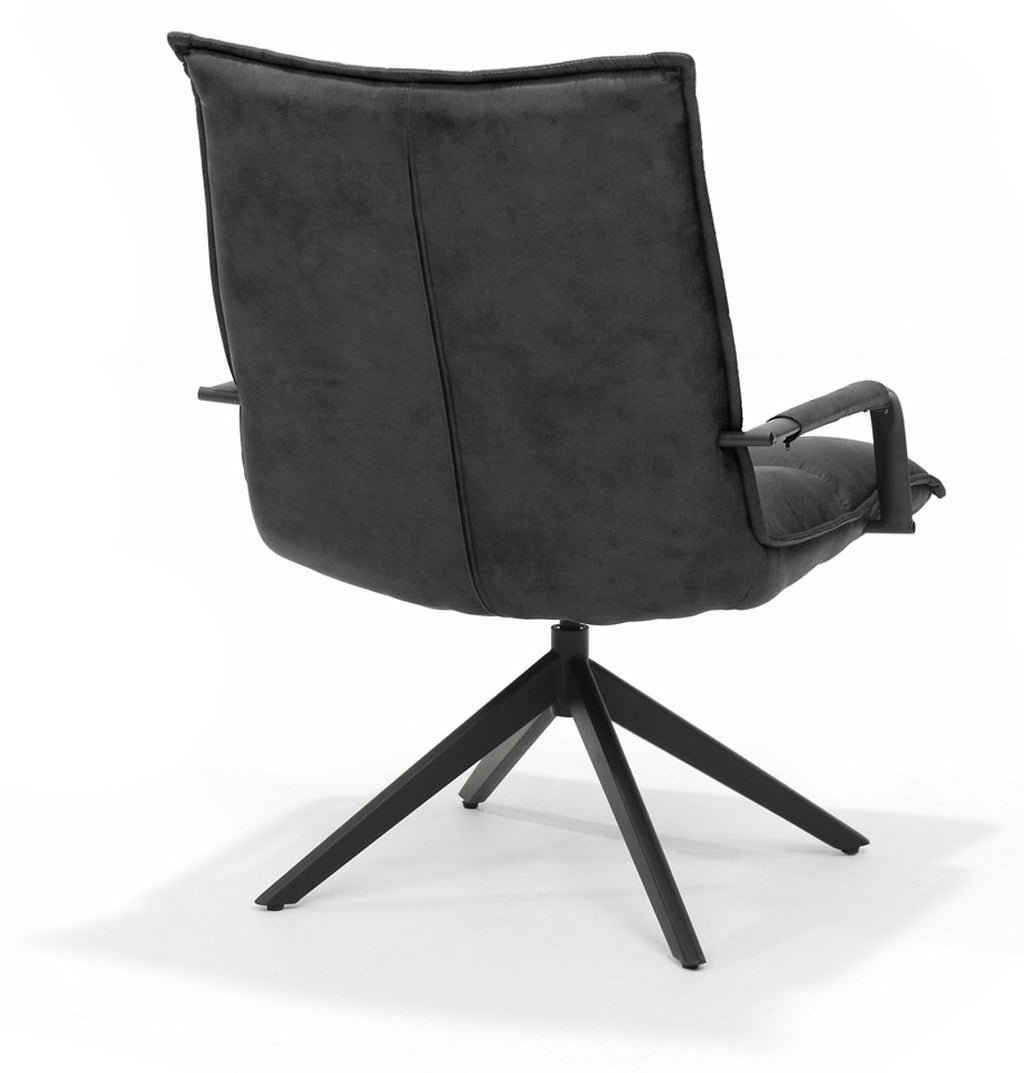 Draaifauteuil Floris – Micro Leder – 360 graden draaibaar