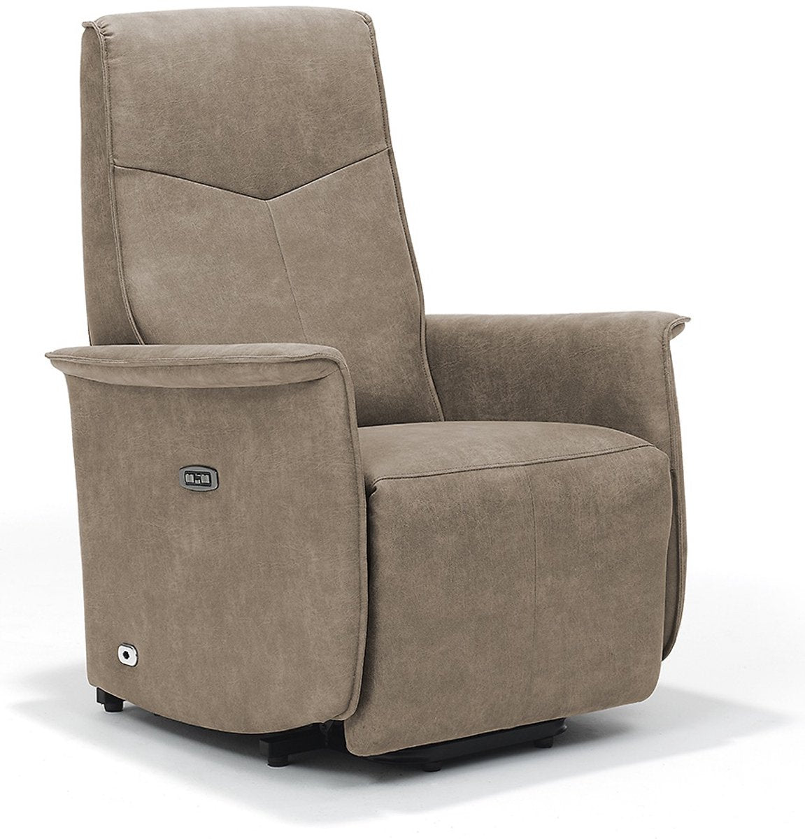 Opsta fauteuil Jens – Microleder – Met accu – 2 Motoren