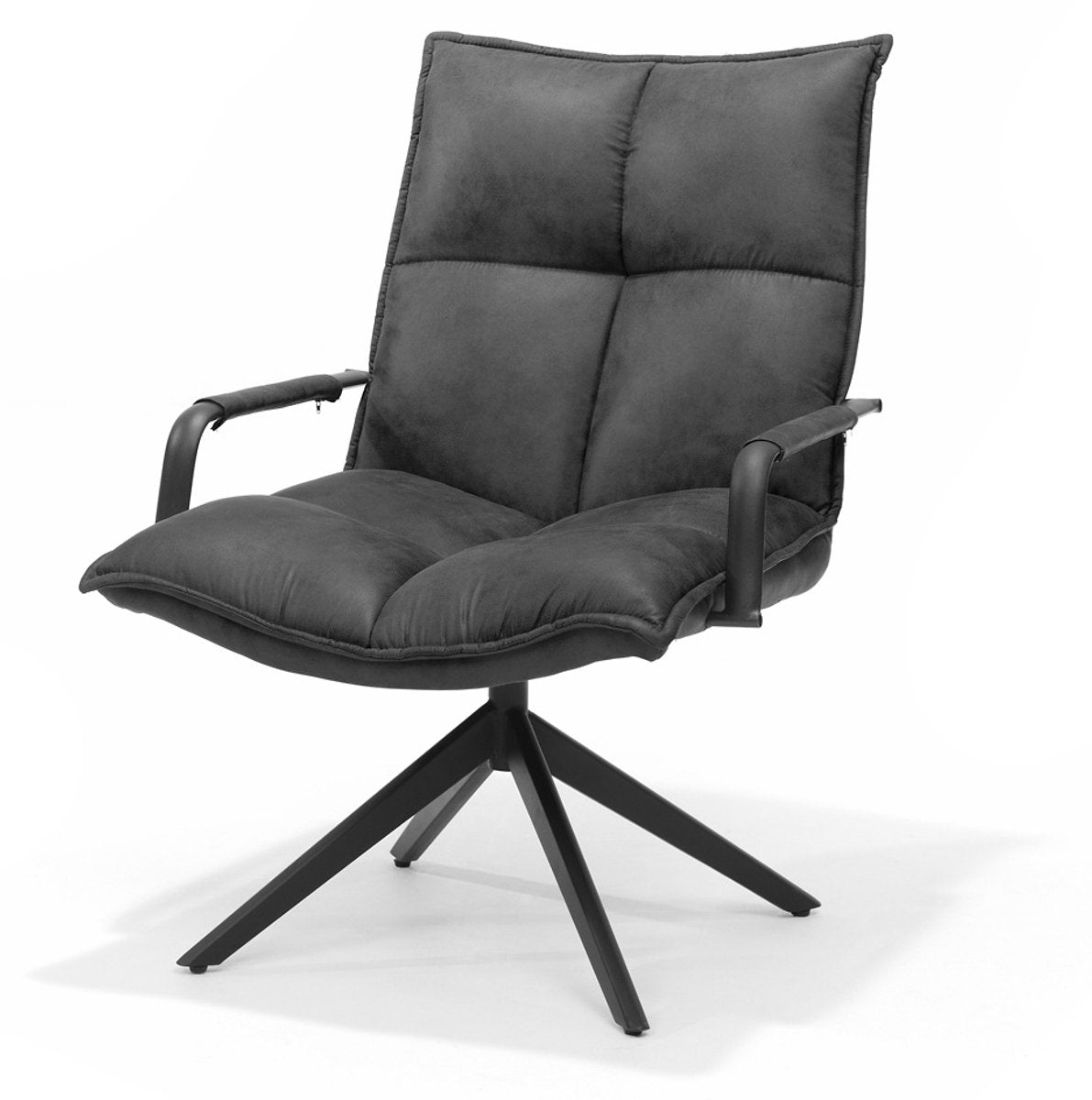 Draaifauteuil Floris – Micro Leder – 360 graden draaibaar