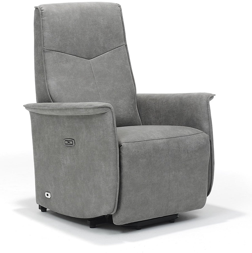 Opsta fauteuil Jens – Microleder – Met accu – 2 Motoren