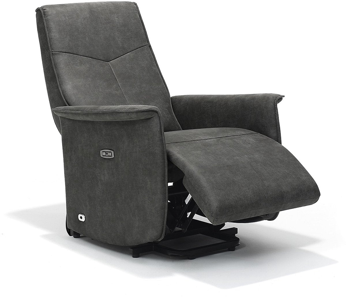 Opsta fauteuil Jens – Microleder – Met accu – 2 Motoren