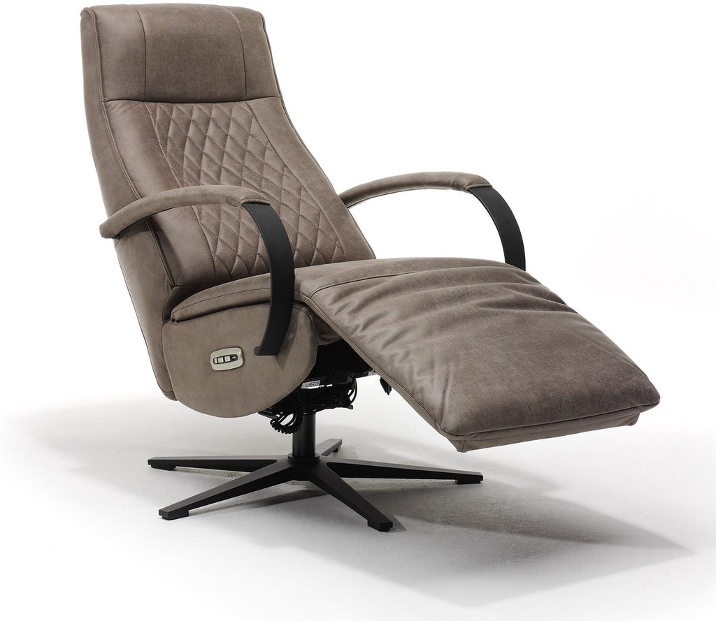 Relaxfauteuil Enzo – Micro Leder – Met Accu – 360° Draaibaar