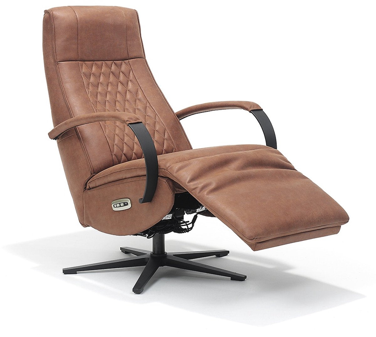 Relaxfauteuil Enzo – Micro Leder – Met Accu – 360° Draaibaar