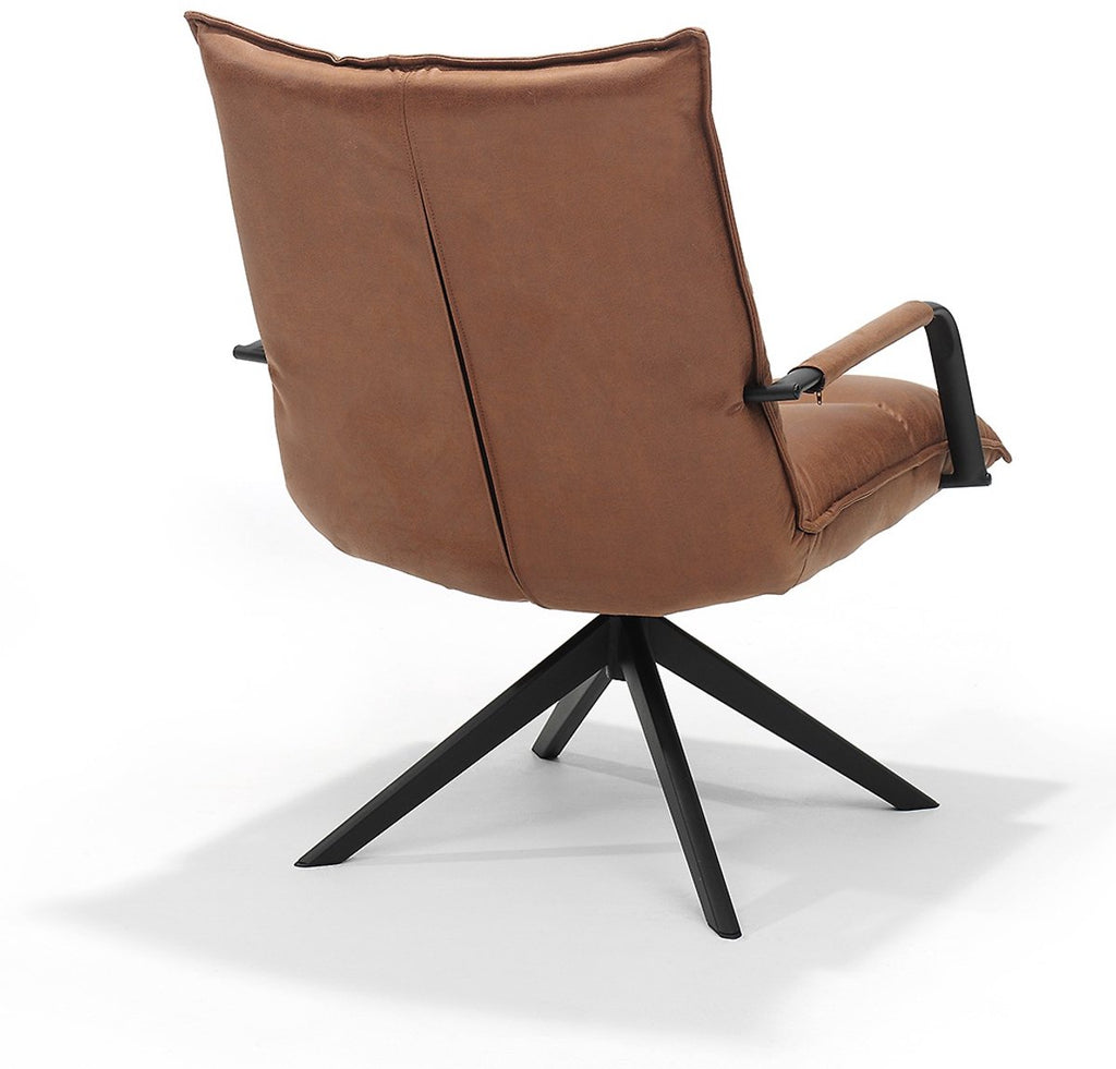 Draaifauteuil Floris – Micro Leder – 360 graden draaibaar