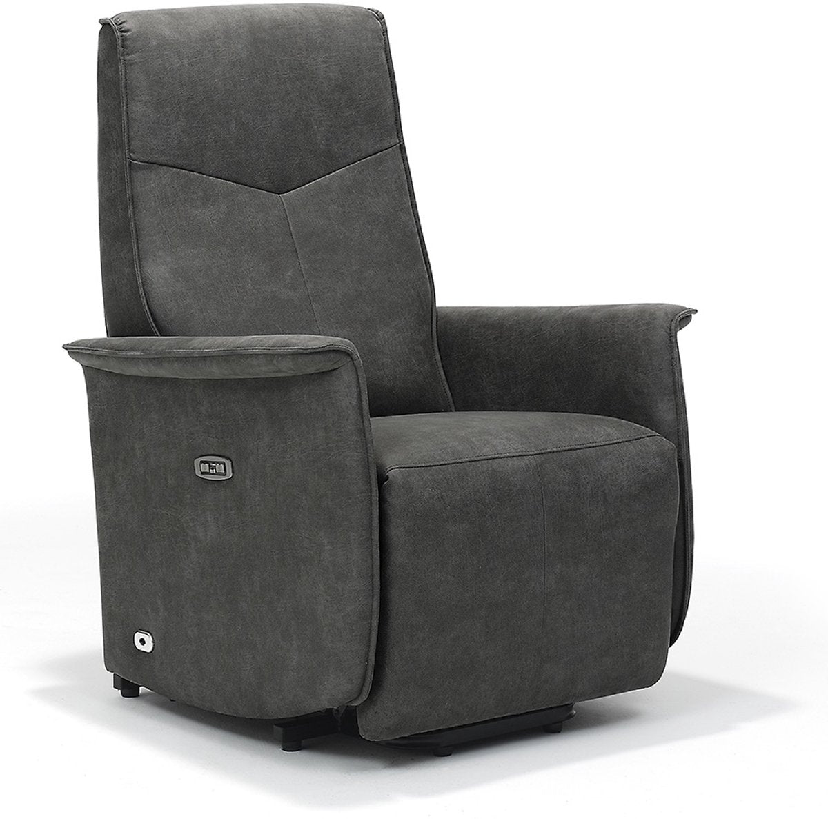 Opsta fauteuil Jens – Microleder – Met accu – 2 Motoren