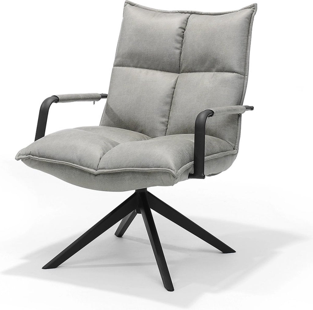 Draaifauteuil Floris – Micro Leder – 360 graden draaibaar