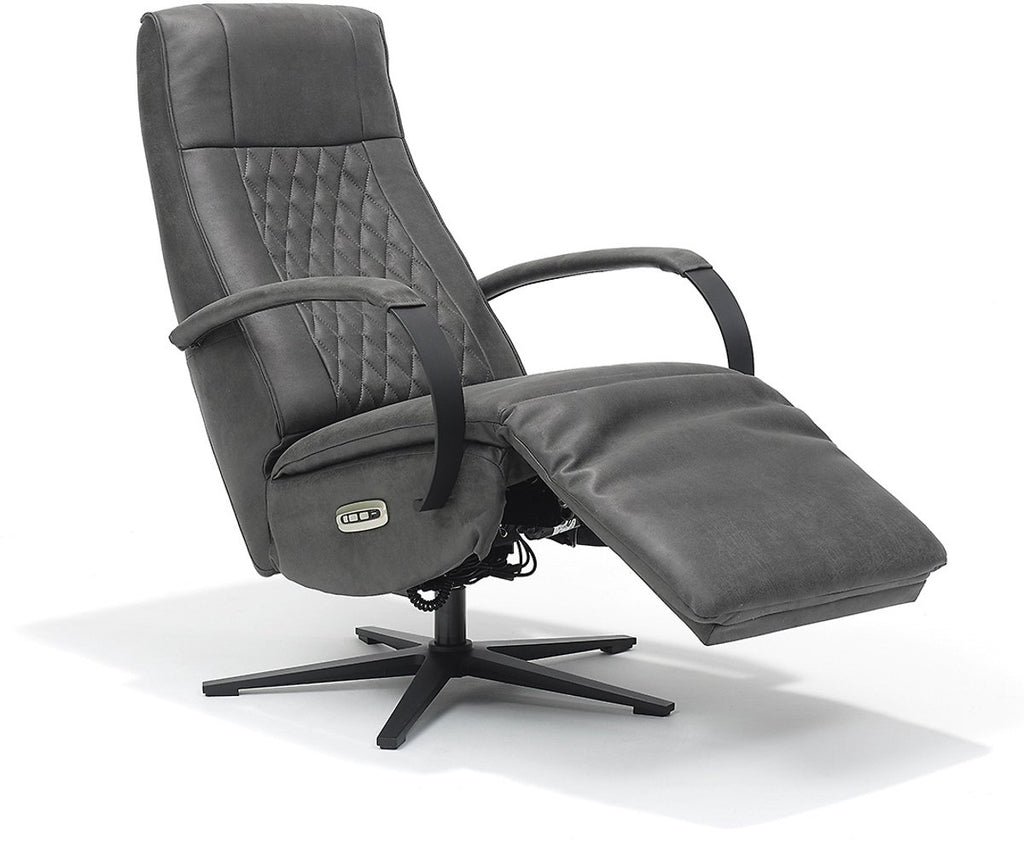 Relaxfauteuil Enzo – Micro Leder – Met Accu – 360° Draaibaar