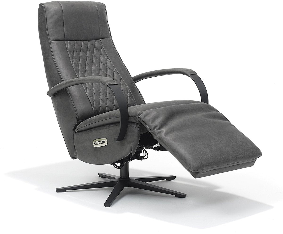 Relaxfauteuil Enzo – Micro Leder – Met Accu – 360° Draaibaar