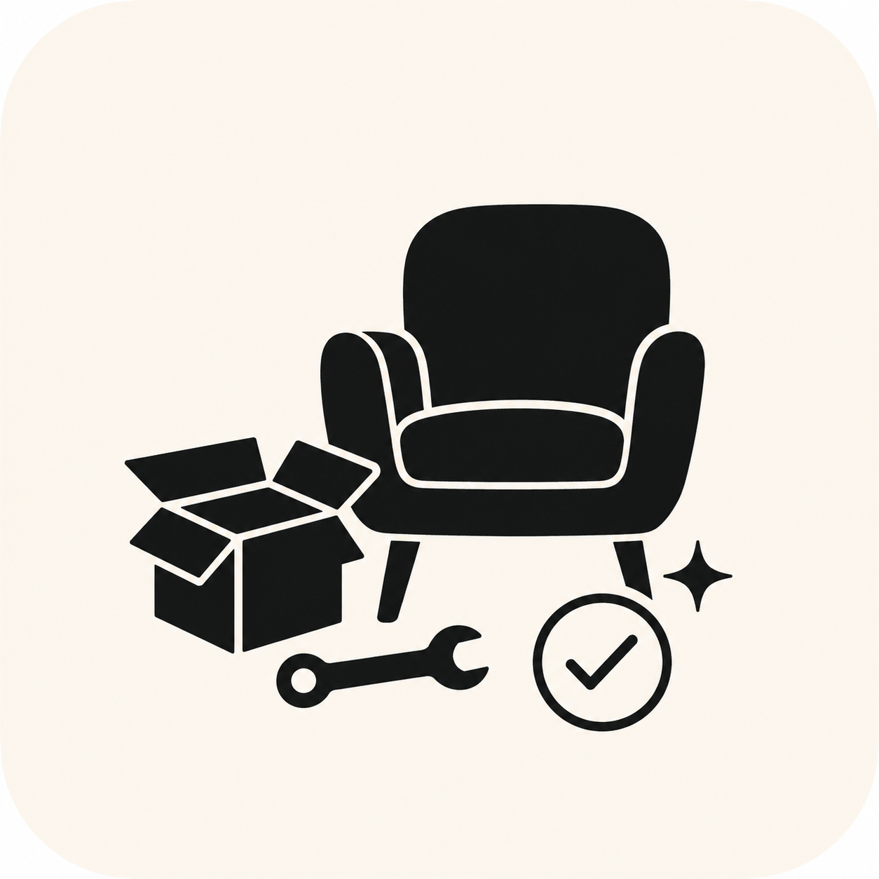 Full Service – Bezorgen, uitpakken & monteren