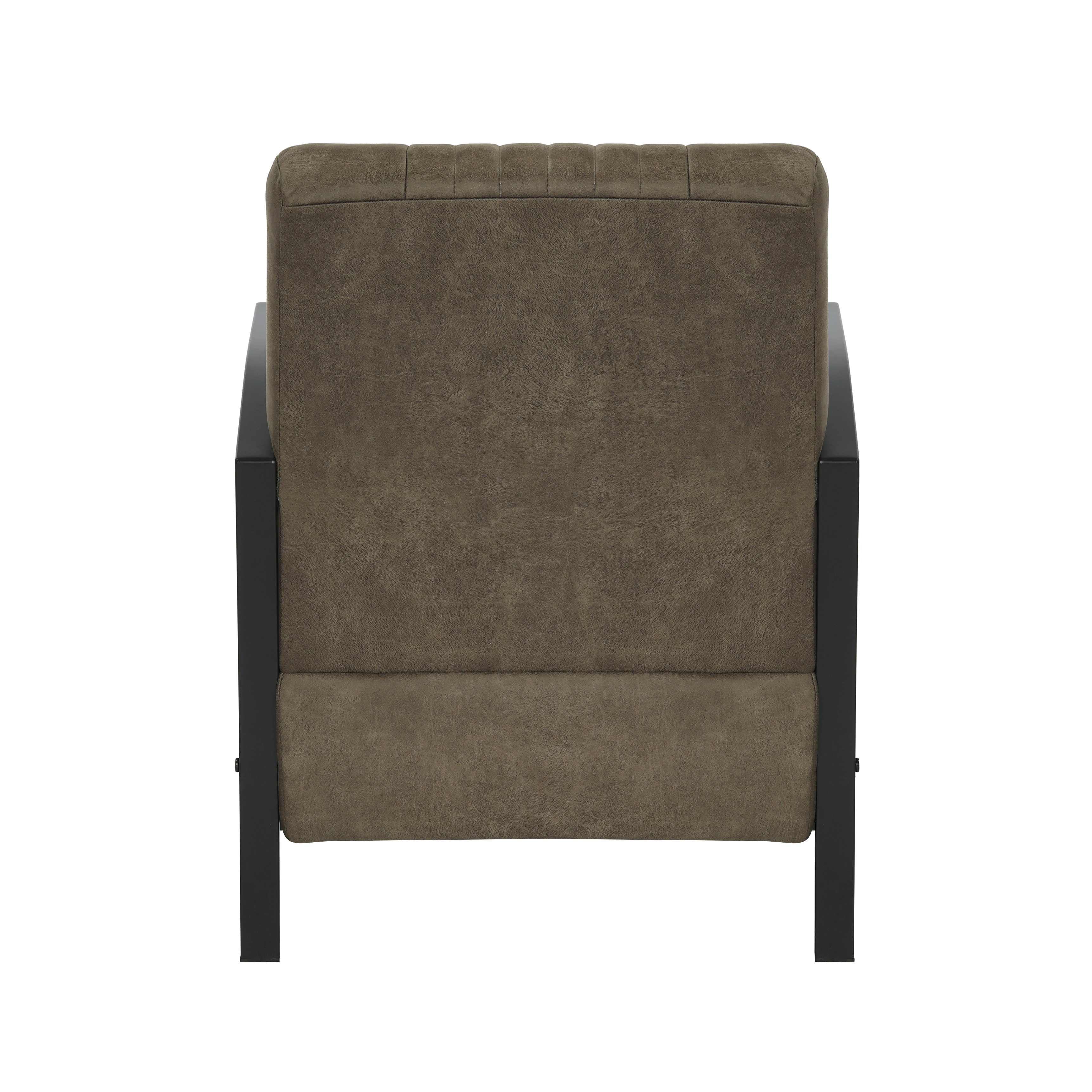 Fauteuil Rowan – Comfortabele Loungestoel in Bull Microleder – Volledig Gemonteerd