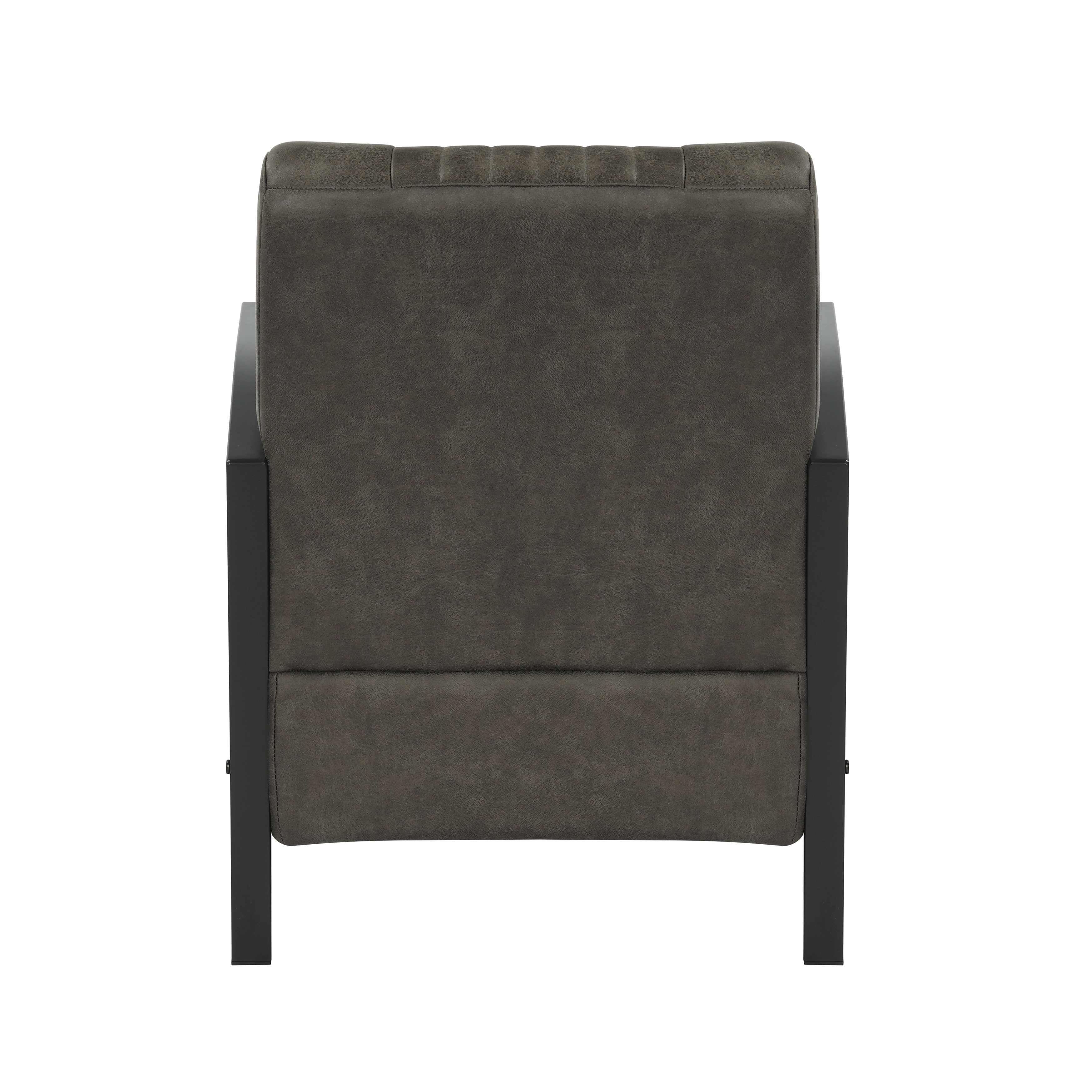 Fauteuil Rowan – Comfortabele Loungestoel in Bull Microleder – Volledig Gemonteerd